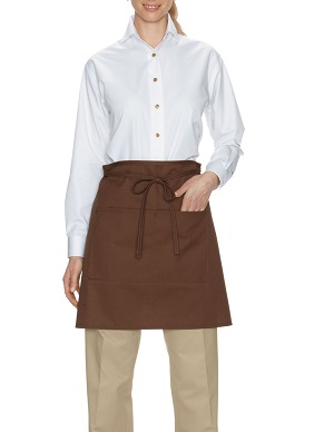 Unisex Half Bistro Apron - This item is not out of stock and will ship to you in 10 to 14 days